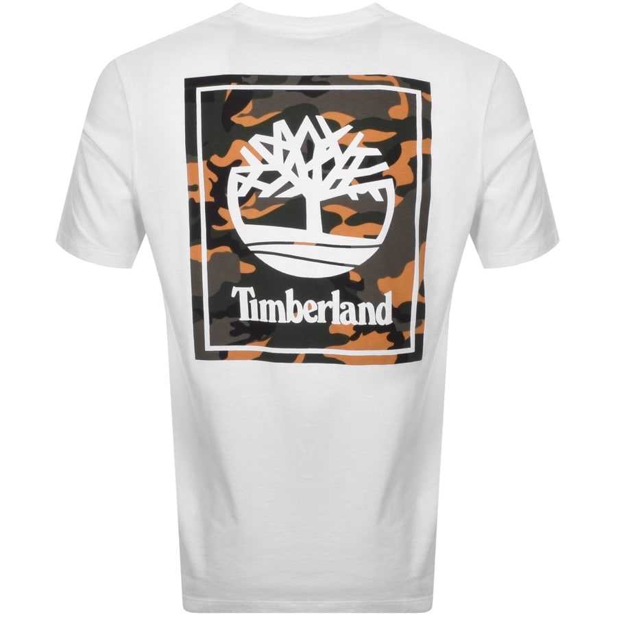 Alternative Image for ProductTimberland Back Logo T Shirt White2